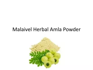 malaivel herbal amla powder