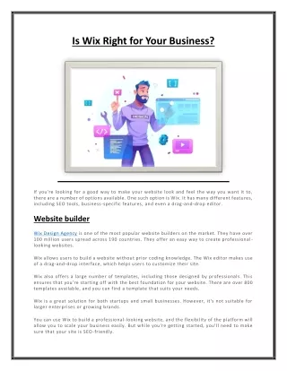 Is Wix Right for Your Business