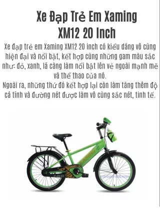 Xe Đạp Trẻ Em Xaming XM12 20 Inch