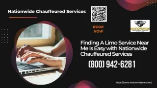 Finding A Cheap Limo Service Near Me Is Easy with Nationwide Chauffeured Services