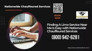 Finding A Limo Service Near Me Is Easy with Nationwide Chauffeured Services