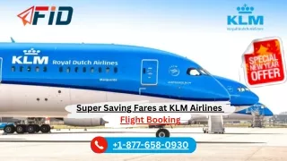 super saving fares at klm airlines flight booking