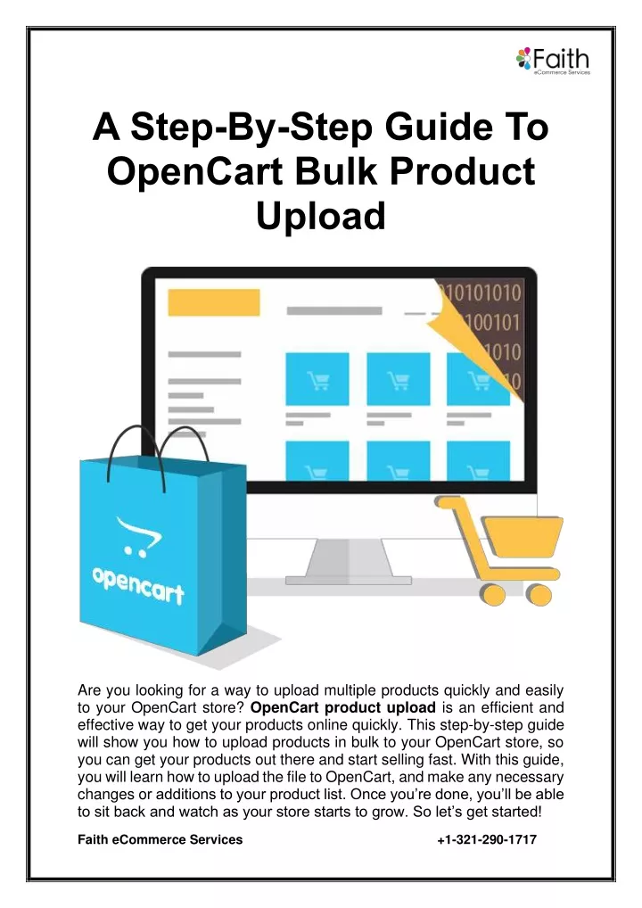 a step by step guide to opencart bulk product