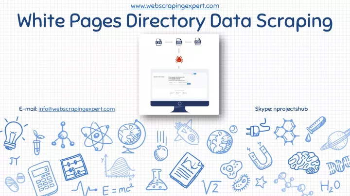 white pages directory data scraping