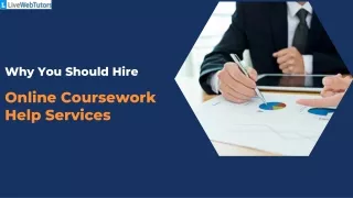 Why Should You Hire Online Coursework Help