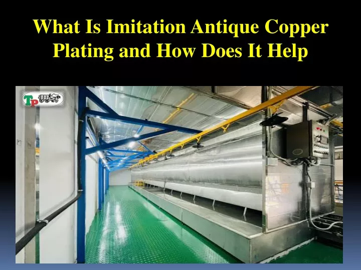 what is imitation antique copper plating