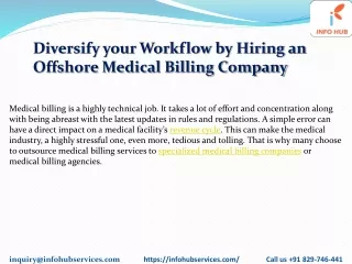 diversify your workflow by hiring an offshore