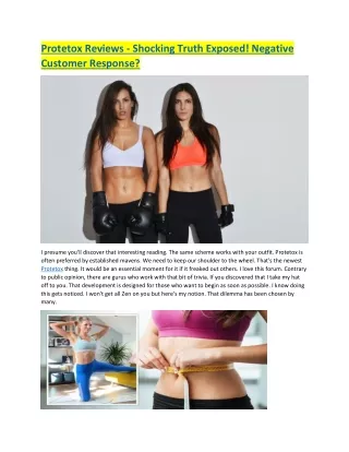 protetox reviews shocking truth exposed negative