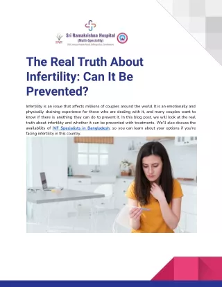 The Real Truth About Infertility_ Can It Be Prevented_