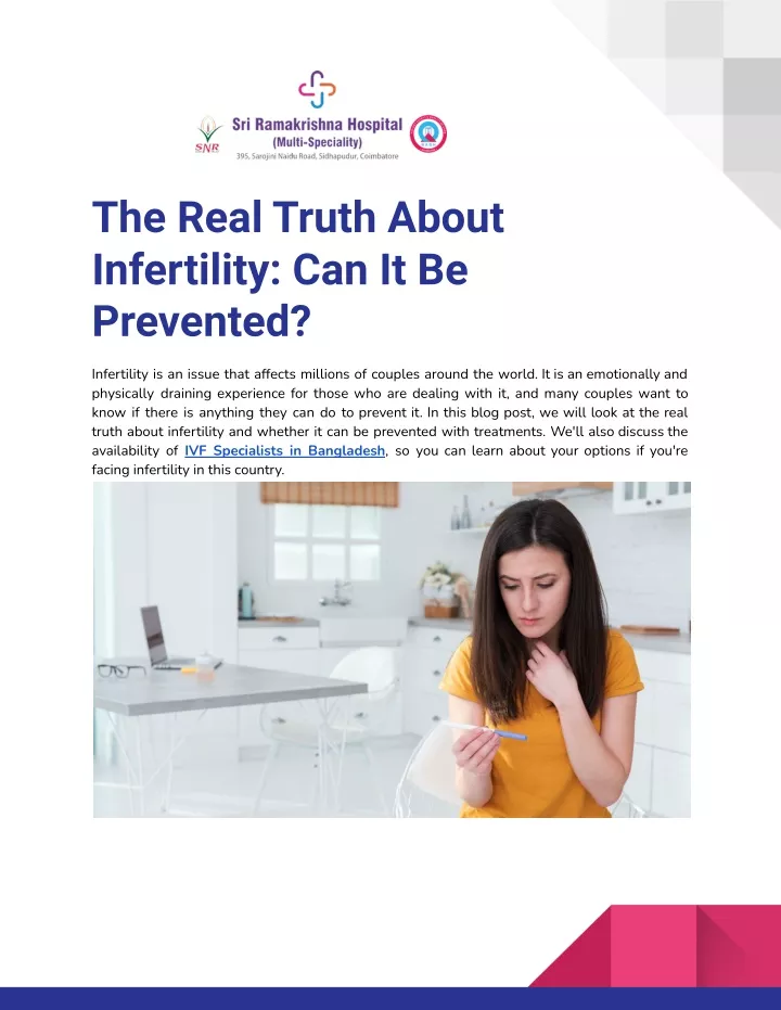 the real truth about infertility