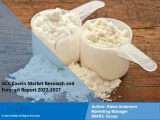 gcc casein market research and forecast report