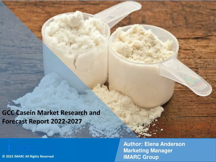 gcc casein market research and forecast report