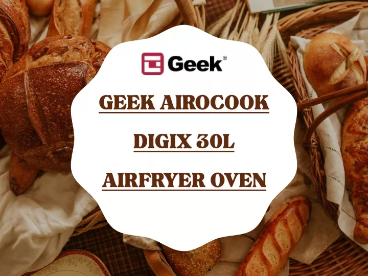 geek airocook digix 30l airfryer oven