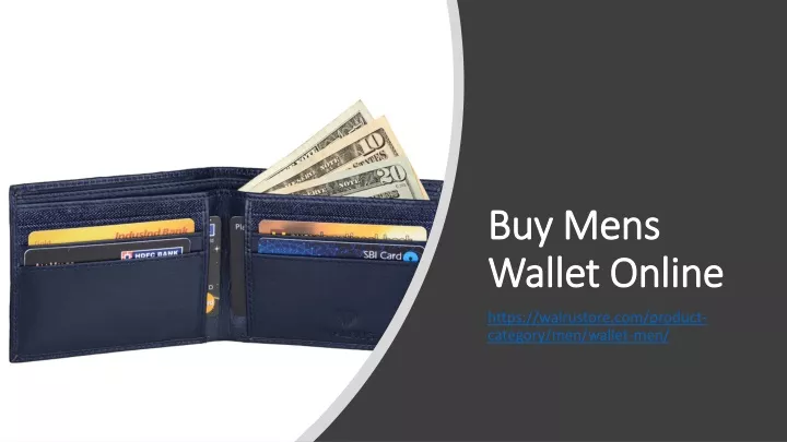 buy mens wallet online