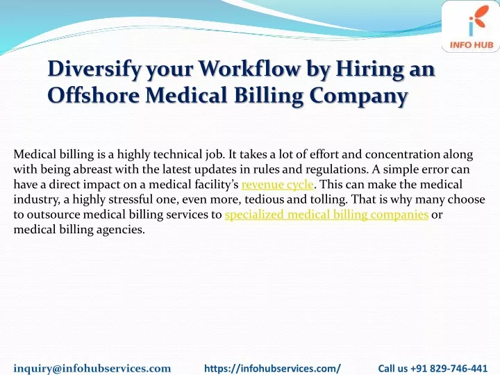 diversify your workflow by hiring an offshore
