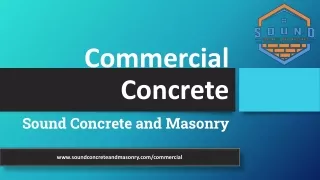 commercial concrete