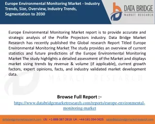 europe environmental monitoring market industry