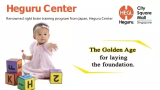 Right Brain Training For Toddlers In Singapore | Heguru Center