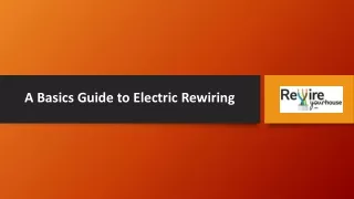 A Basics Guide to Electric Rewiring