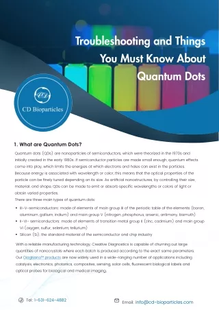 troubleshooting and things you must know about