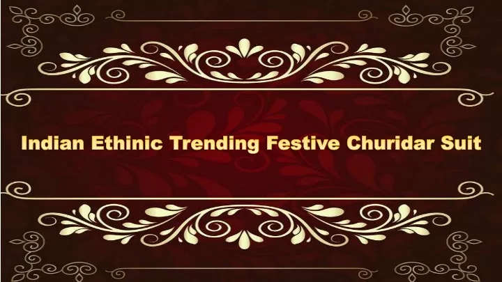 indian ethinic trending festive churidar suit