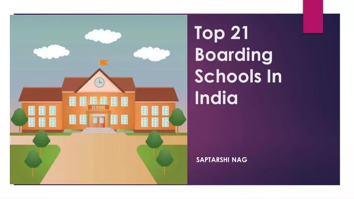 top 21 boarding schools in india