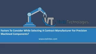 factors to consider while selecting a contract