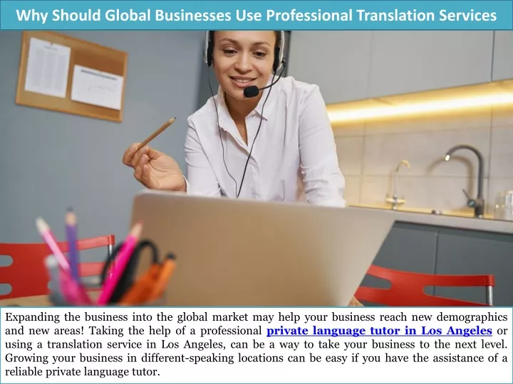 why should global businesses use professional translation services