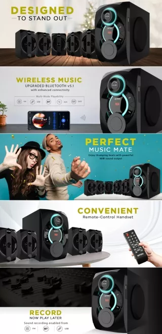 Buy 5.1 Home Theatre System @ Best Price