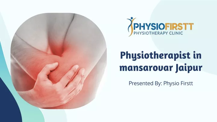 p hysiotherapist in mansarovar jaipur