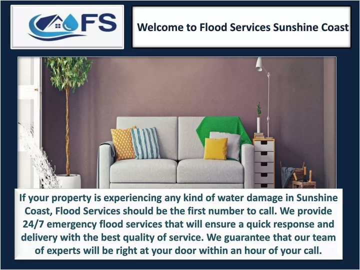 welcome to flood services sunshine coast