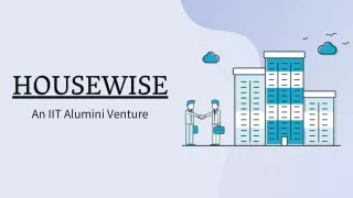housewise an iit alumini venture