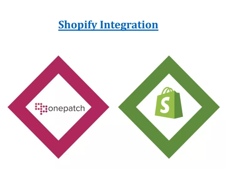 shopify integration