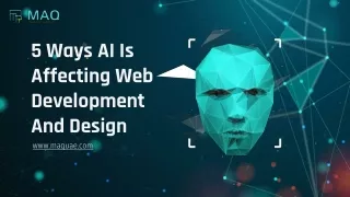 5 ways ai is affecting web development and design