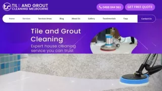 Tile And Grout Cleaning Melbourne