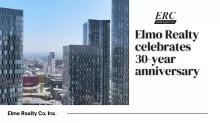 Elmo Realty celebrates 30-year anniversary