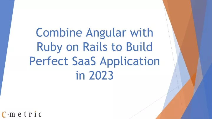 combine angular with ruby on rails to build