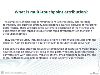 What is multi-touchpoint attribution