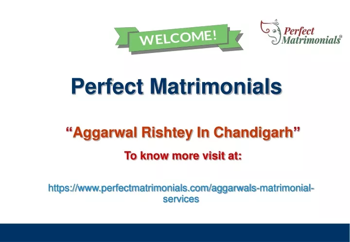 perfect matrimonials