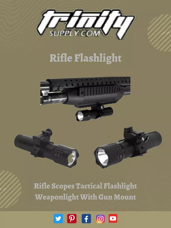 rifle flashlight