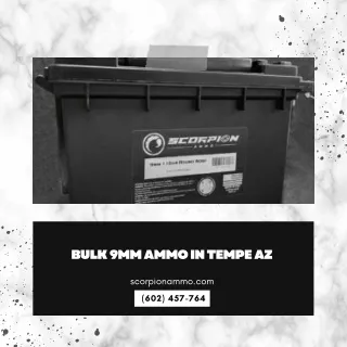 bulk 9mm ammo in tempe az