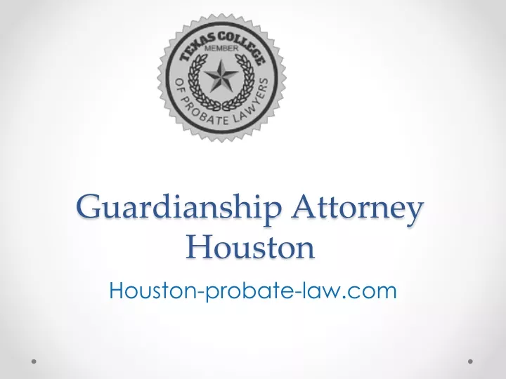 guardianship attorney houston