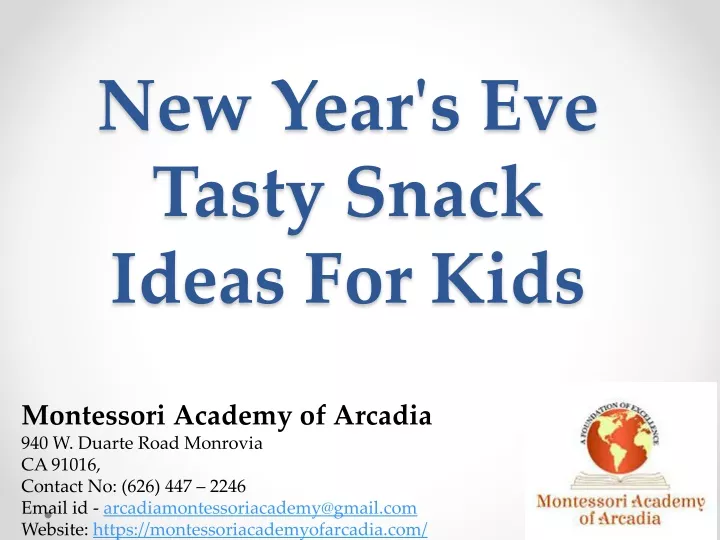 new year s eve tasty snack ideas for kids