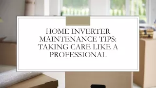TAKING CARE LIKE A PROFESSIONAL