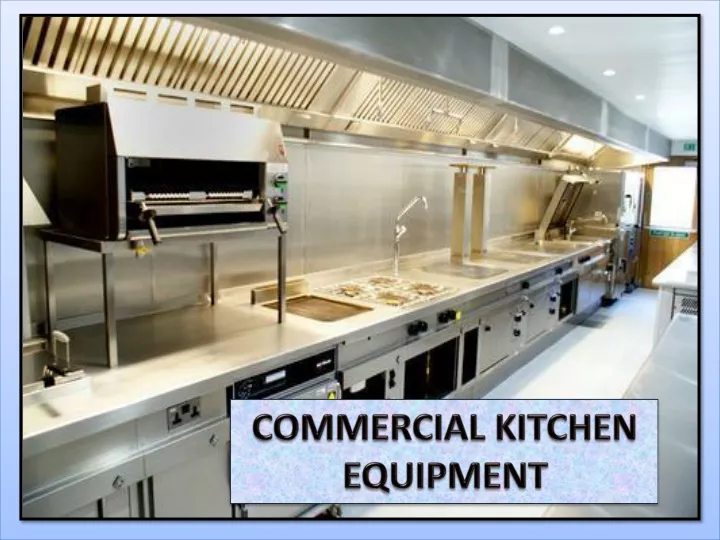 commercial kitchen equipment