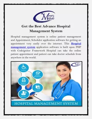 Get the Best Advance Hospital Management System