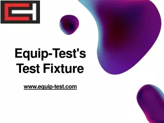 ICT Test Fixtures