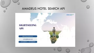 amadeus hotel search api