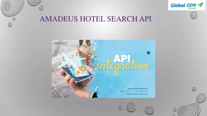 amadeus hotel search api