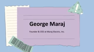 george maraj